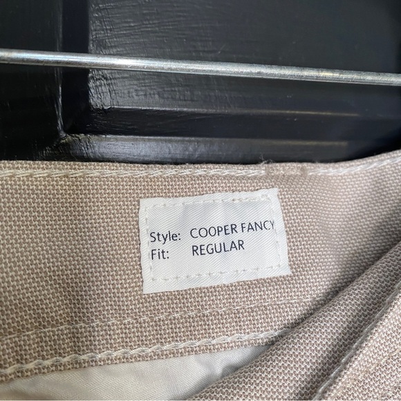 Brax Khaki Cooper Fancy Jean-Like Pants in Sand Colorway NWT Size 44/32 - Picture 4 of 4